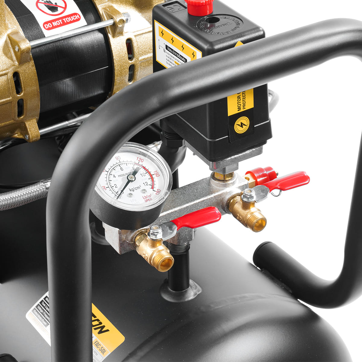 ปั๊มลม OIL FREE DELTON รุ่น FAC-50L 50 ลิตร 1,700 วัตต์_4